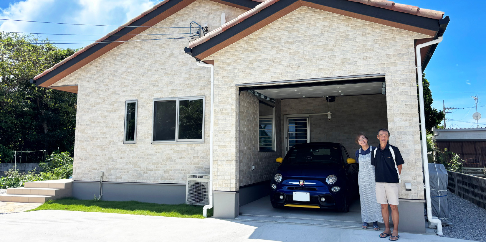 夢の沖縄移住で手に入れたガレージのある暮らし 