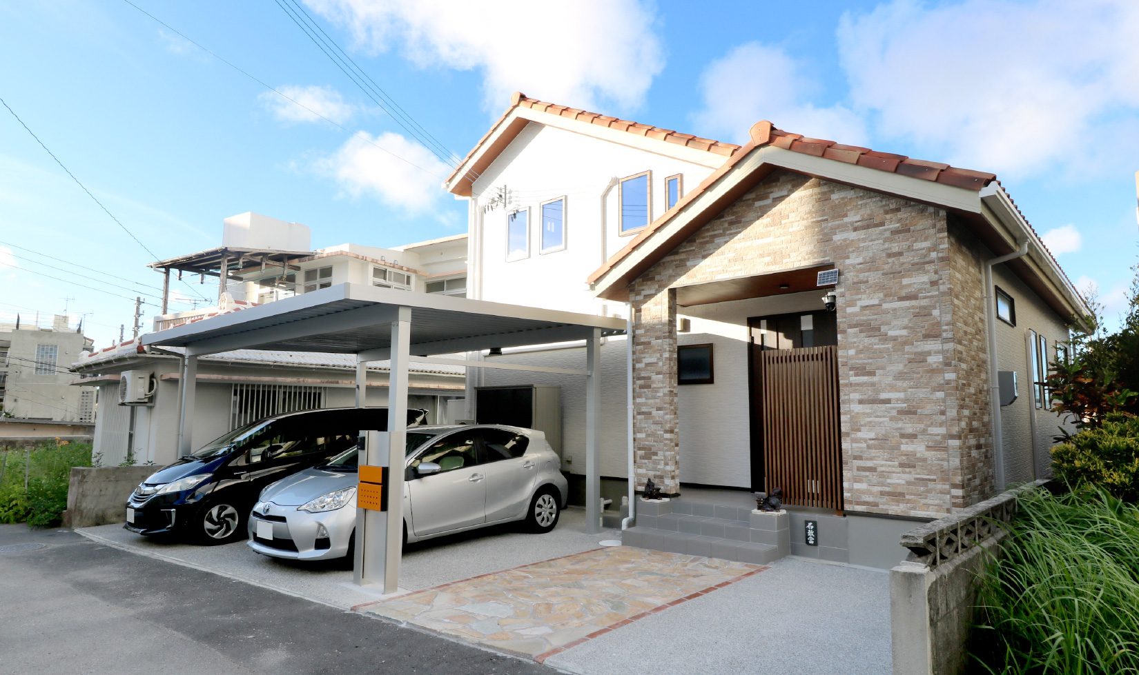 思い出を未来へつなぐ親柱