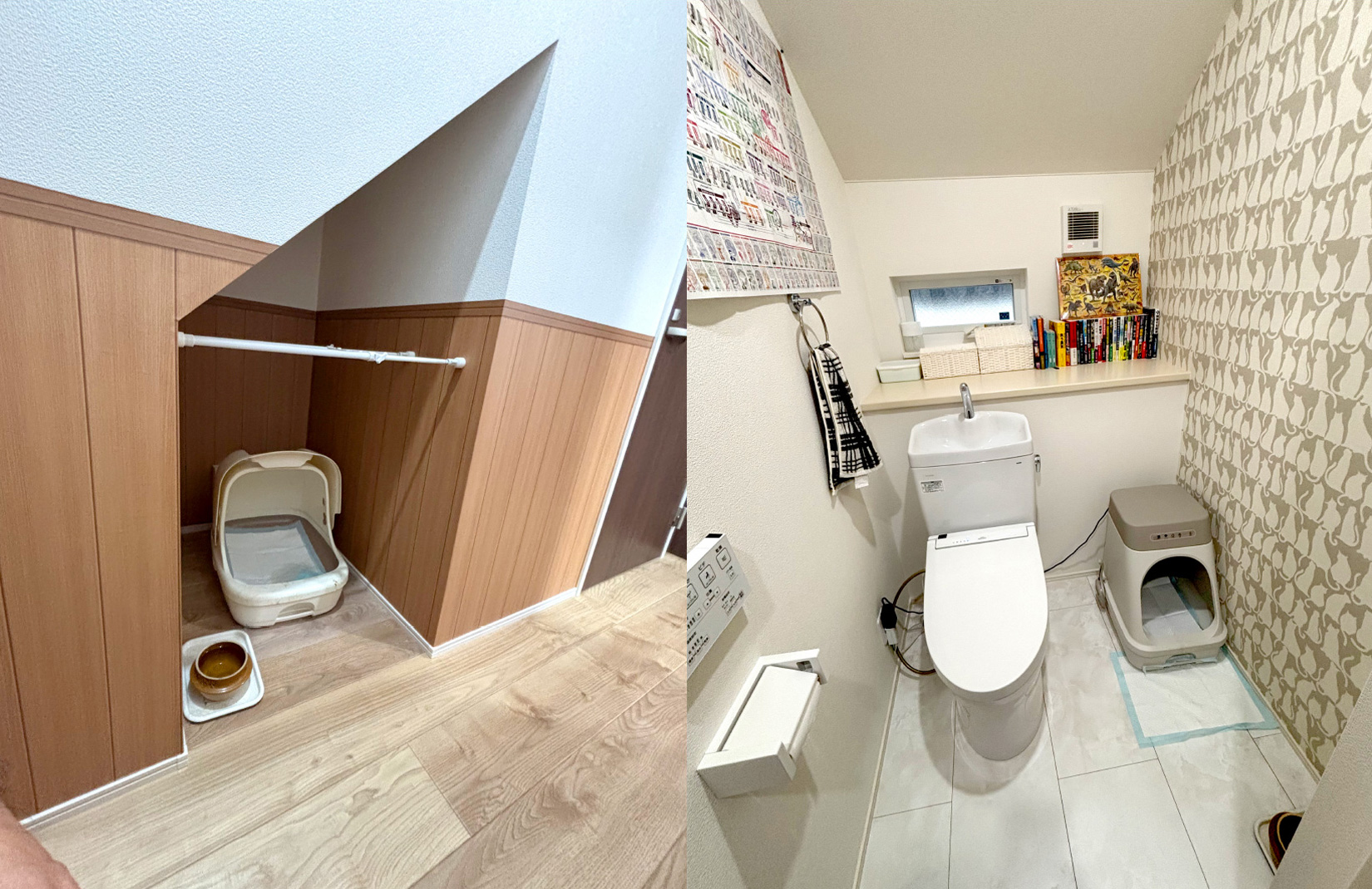 快適なトイレスペースと換気の工夫